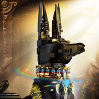 3D-конструктор «Египетский пёс Фараона» с подвижными частями, 1208 деталей (7066) 3D-конструктор «Египетский пёс Фараона» с подвижными частями, 1208 деталей (7066)