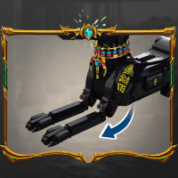 3D-конструктор «Египетский пёс Фараона» с подвижными частями, 1208 деталей (7066) 3D-конструктор «Египетский пёс Фараона» с подвижными частями, 1208 деталей (7066)