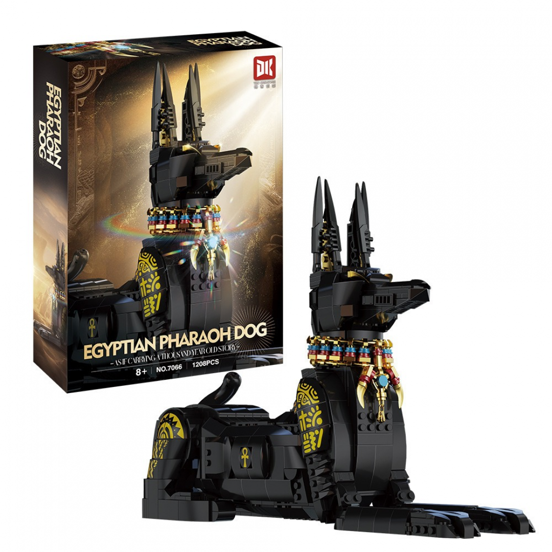 3D-конструктор «Египетский пёс Фараона» с подвижными частями, 1208 деталей (7066) 3D-конструктор «Египетский пёс Фараона» с подвижными частями, 1208 деталей (7066)