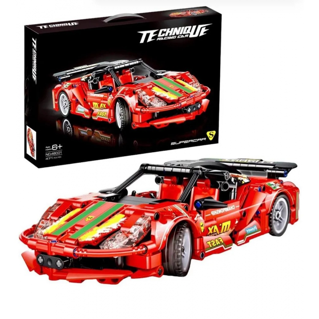 3D Конструктор "Гоночная машина" 48001 3D Конструктор "Гоночная машина" 48001