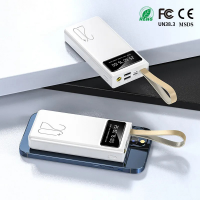 Внешний аккумулятор 20000 мАч, фонарик, 2USB (20549)