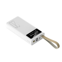 Внешний аккумулятор 20000 мАч, фонарик, 2USB (20549)