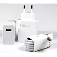 Адаптер USB с кабелем USB-TYPE C 67W