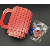Кружка-конструктор LEGO, 500 мл, пластиковая