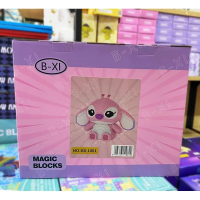 Конструктор Magic Blocks №1081 "Лило и Стич" Ангел 50 см, 12 000 деталей