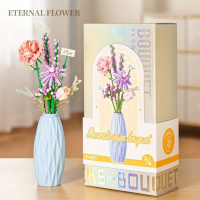 Конструктор «Голубая ваза с цветами» 2352-P