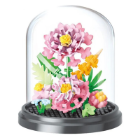 Конструктор «Цветочная история под колбой» , 229 деталей