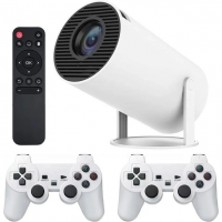 Игровой проектор с приставкой YXJ A3, с джойстиками, белый