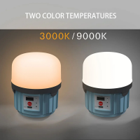 Лампа светодиодная для кемпинга 30Вт 2х1500мАч BL-S18