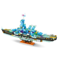 Конструктор «Военный корабль», 868 деталей 8822 Конструктор «Военный корабль», 868 деталей 8822