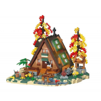 Конструктор «Деревянный домик», 2151 деталей, P3112