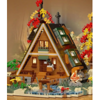 Конструктор «Деревянный домик», 2151 деталей, P3112
