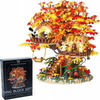 Конструктор «Осенний лесной домик на дереве», 2725 деталей, P3111