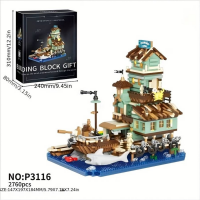 Конструктор «Приморские домики», 5320 деталей, P3118 Конструктор «Приморские домики», 5320 деталей, P3118