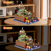 Конструктор «Дом с причалом», 2560 деталей, P3117