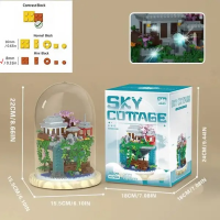 Конструктор «Sky Cottage», под куполом 1610 деталей, P2238