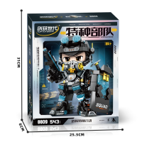 Конструктор «Спецназ. Военный отряд», 543 детали 8809 