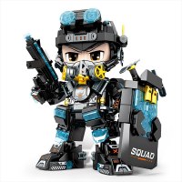 Конструктор «Спецназ. Военный отряд», 543 детали 8809 