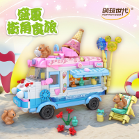 Конструктор «Машина с мороженым», 458 деталей 36011