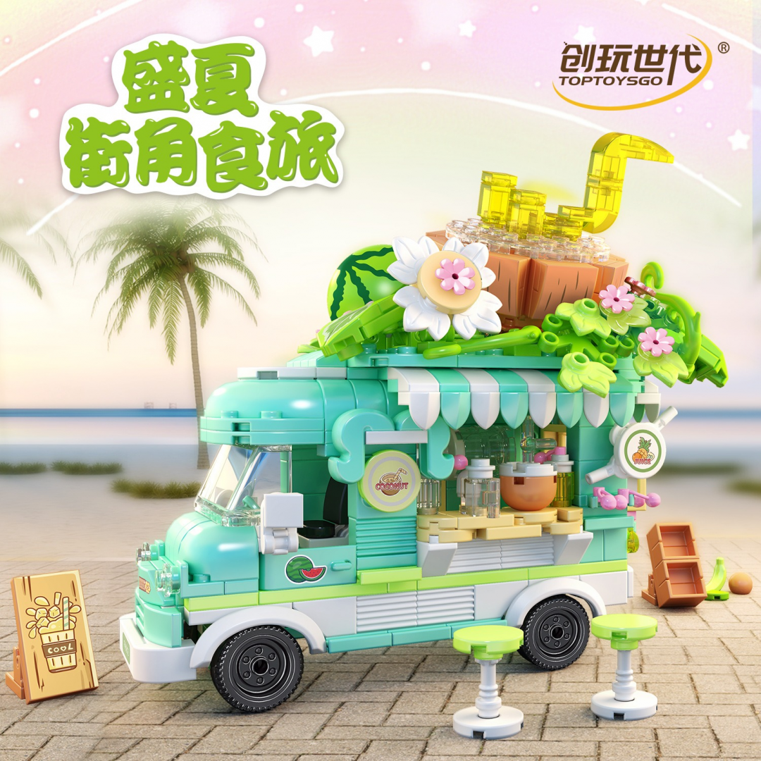 Конструктор «Машина с прохладительными напитками», 505 деталей 36014 Конструктор «Машина с прохладительными напитками», 505 деталей 36014