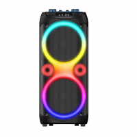 Беспроводная караоке-колонка SPS ZQS10213, 60 Вт, 2 микрофона Беспроводная караоке-колонка SPS ZQS10213, 60 Вт, 2 микрофона