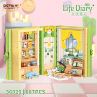 Конструктор «Уютный кабинет», 887 деталей 36029