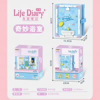 Конструктор «Волшебная ванная комната», 902 детали 36030 Конструктор «Волшебная ванная комната», 902 детали 36030