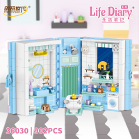 Конструктор «Волшебная ванная комната», 902 детали 36030