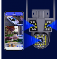 Уличная Wi-Fi камера видеонаблюдения IPC360, 3 Мп, поворотная, Black