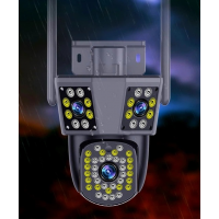 Уличная Wi-Fi камера видеонаблюдения IPC360, 3 Мп, поворотная, Black