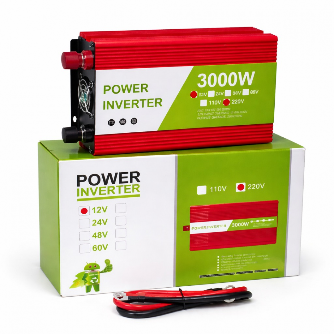 Инвертор (преобразователь напряжения) M377, 3000W, 12V - 220V Инвертор (преобразователь напряжения) M377, 3000W, 12V - 220V