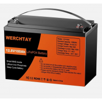 Аккумулятор LiFePO4 Werchtay, 12.8V, 100Ah, 1280Wh