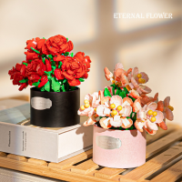 Конструктор «Букет красных роз», P2365