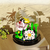 Конструктор «Стрекоза на лотосе», под куполом, 280 деталей, P2345 Конструктор «Стрекоза на лотосе», под куполом, 280 деталей, P2345