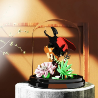 Конструктор «Жук-носорог», под колбой, 281 деталь, P2348