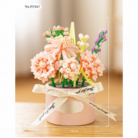 Конструктор «Букет розовых гвоздик», P2367