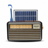 Радиоприемник Meier MD-521BTS, с Bluetooth, солнечной панелью