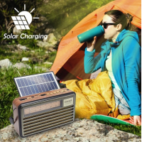 Радиоприемник Meier MD-521BTS, с Bluetooth, солнечной панелью Радиоприемник Meier MD-521BTS, с Bluetooth, солнечной панелью