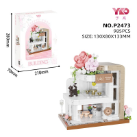 Конструктор «Кофейня», 985 деталей, 2473