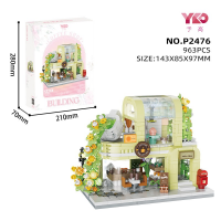 Конструктор «Кофейня», 963 детали, 2476