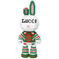 Конструктор «Зайчик Gucci», высота 50 см, 9190