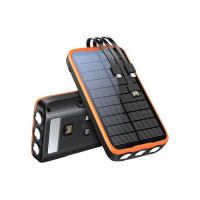 Повербанк L3SW 38800 mAh с солнечной панелью и беспроводной зарядкой