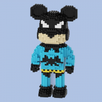 Конструктор «Медвежонок Тедди Batman», 30 см, 2500 деталей, 8988