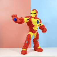 Конструктор «Железный человек», 45 см, 3150 деталей, 8609