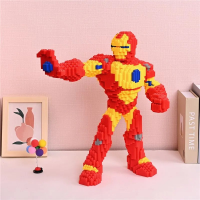 Конструктор «Железный человек», 45 см, 3150 деталей, 8609