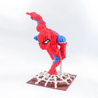 Конструктор «Человек-паук», 46 см, 3700 деталей, 8610