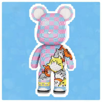 Конструктор «Медвежонок Тедди», 50 см, 9400 деталей, 58001