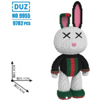 Конструктор «Зайчик Gucci», 50 см, 9782 деталей, 58025