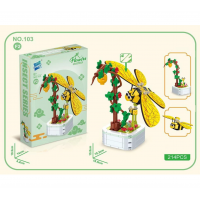 Конструктор «Бонсай Пчела», 214 деталей, 103F-2