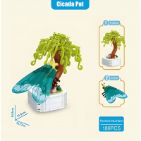 Конструктор «Бонсай Цикада», 186 деталей, 103F-4 